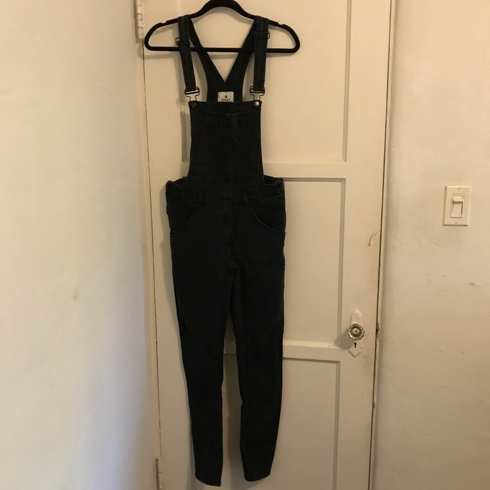 Black Cheap Monday Overalls